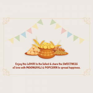 Happy Lohri hd images poster banner status and hd photos